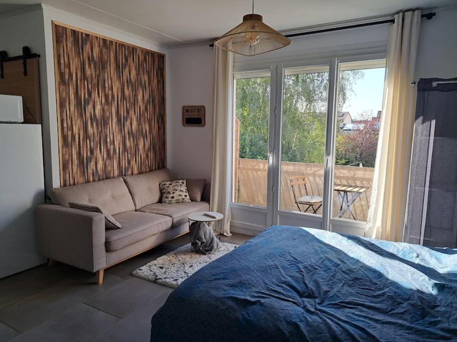 Studio Dans Maison Avec Jardin Et Balcon, Au Calme Sérézin-du-Rhône Zewnętrze zdjęcie